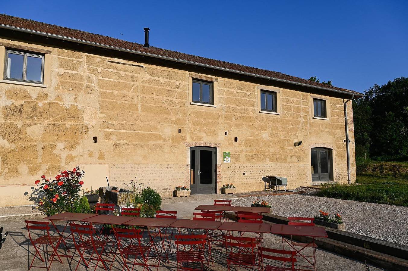 La Flandrine in Dompierre-sur-Veyle, Bourg-en-Bresse en omgeving