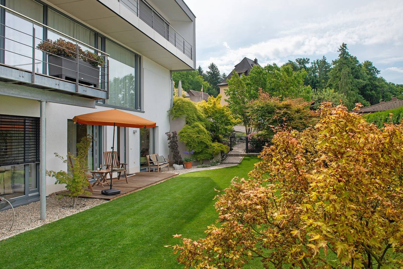 Ganze Wohnung, Ferienwohnung 'Meili's Haus' mit privatem Eingang, Terrasse und Garten in Unteruhldingen, Uhldingen-Mühlhofen
