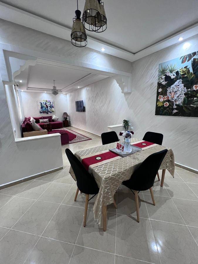 Gîte pour 6 personnes, avec vue et balcon, adapté aux familles à Kénitra - 2