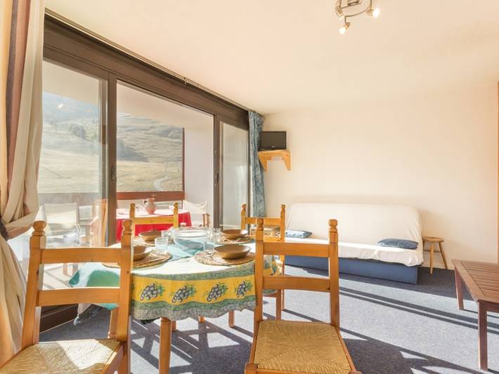 Chalet pour 4 personnes, avec piscine et balcon dans Le Corbier - 3