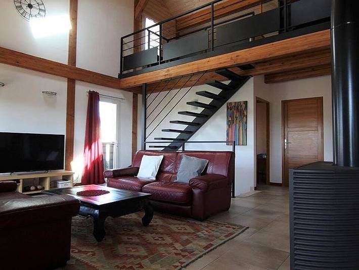 Chalet pour 8 personnes, avec jardin et balcon en Haute-Loire - 2