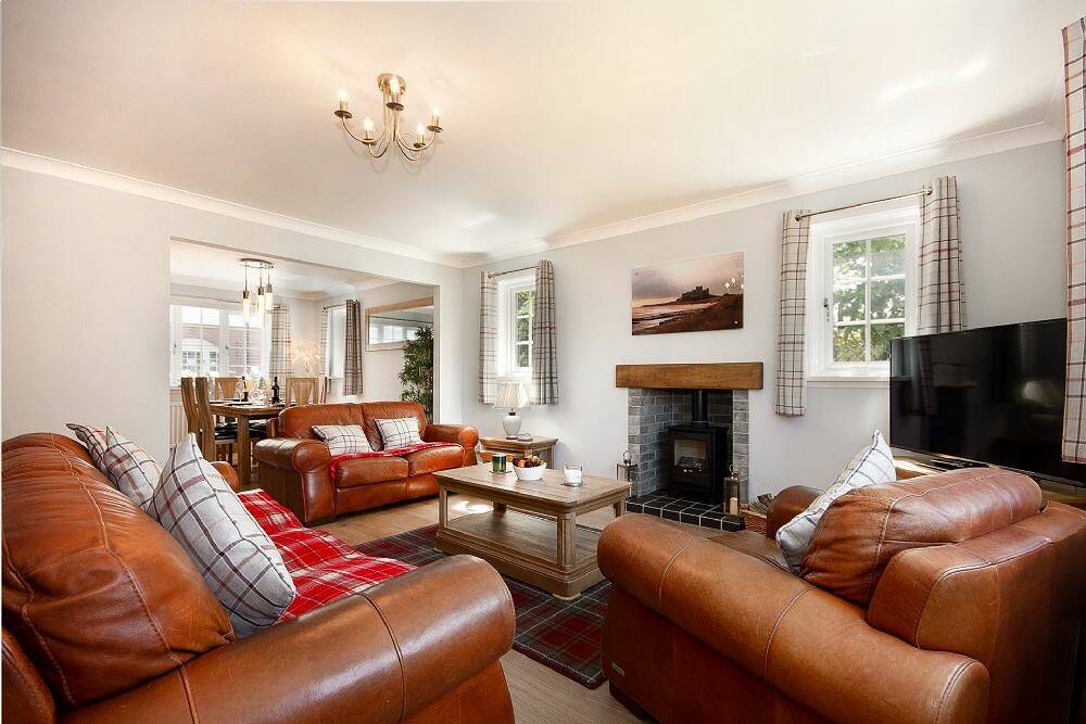 Gîte pour 6 personnes avec jardin in Bamburgh, Northumberland
