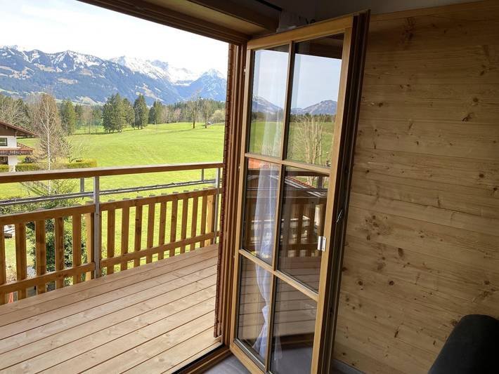 Ferienwohnung für 2 Personen, mit Balkon in Ofterschwang