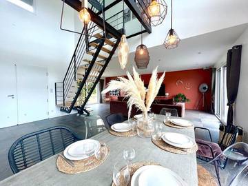 Gîte pour 7 personnes, avec jardin à Outreau