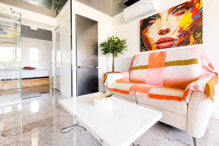 Gîte pour 2 personnes, avec Terrasse dans Plage Naturiste (Le Cap d'Agde)