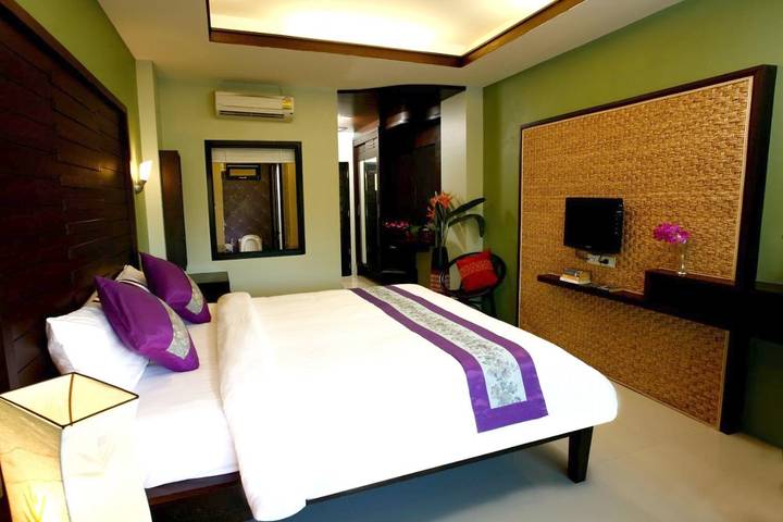 Maison d’hôte pour 3 personnes, avec vue ainsi que balcon et jardin à Lamai Beach - 2