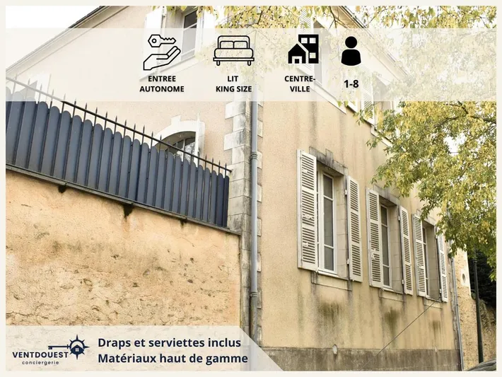 Maison de vacances pour 8 personnes, avec terrasse - 1