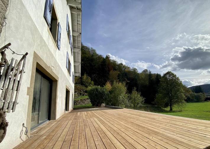 Maison de vacances pour 14 personnes, avec jardin et vue