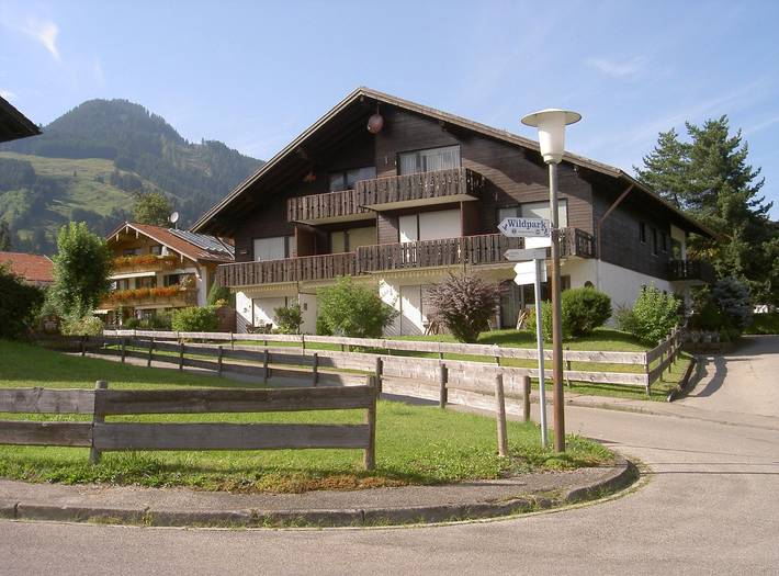 Ferienwohnung für 2 Personen, mit Balkon und Garten in Obermaiselstein
