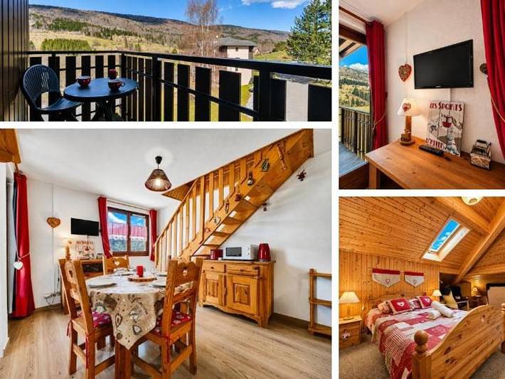 Apartamento de vacaciones para 5 personas, con terraza y vistas - 1