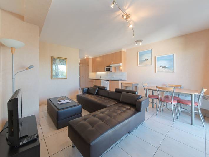 Ferienwohnung für 2 Personen, mit Balkon und Garten sowie Kinderpool in Belgische Küste - 2