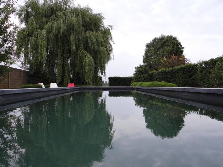 Location de vacances pour 16 personnes, avec jardin ainsi que vue et piscine à Alveringem - 3