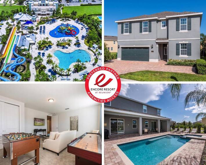 Apartamento para 18 personas, con terraza además de piscina y jacuzzi, Se admiten mascotas en Kissimmee