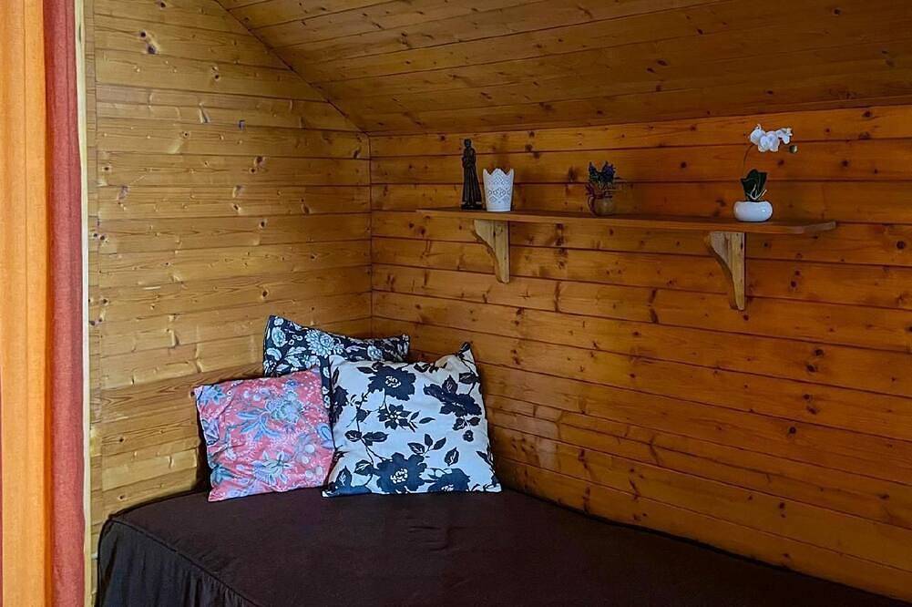 Ferienhaus \"Rustico Eremo Rico\" mit Traumsicht in Minusio, Tessiner Alpen