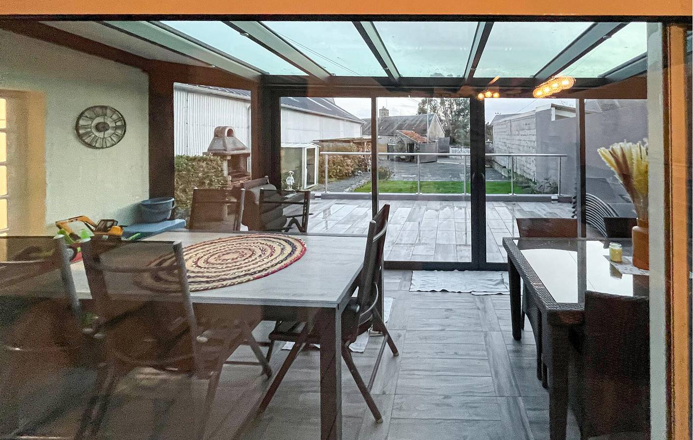 Appartement en bord de mer avec Wi-Fi, télévision, parking et barbecue in Gouville-sur-Mer, Région de Coutances