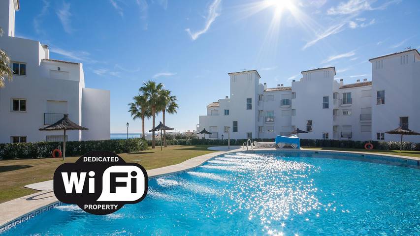 Vakantieappartement voor 4 personen, met zwembad en terras in La Duquesa