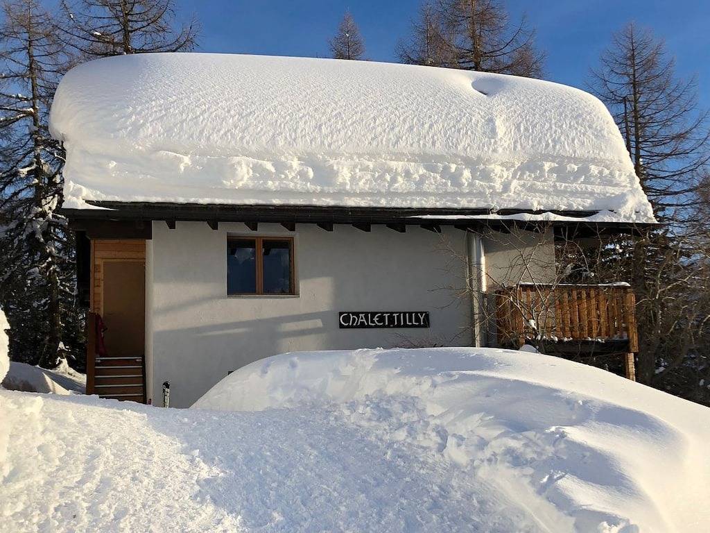 Am Waldrand im Chalet Tilly in Betten, Aletsch Arena