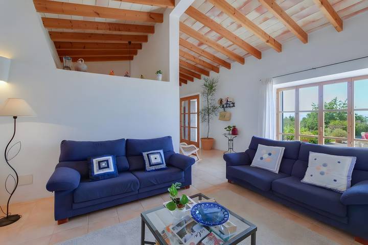 Ferienhaus mit Meerblick für 6 Personen, mit Garten, kinderfreundlich in Colònia de Sant Pere - 4