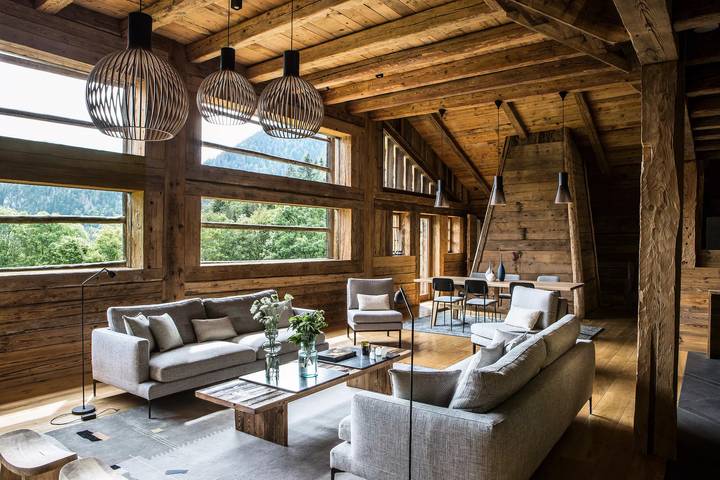 Chalet pour 23 personnes, avec jardin à Abondance - 3