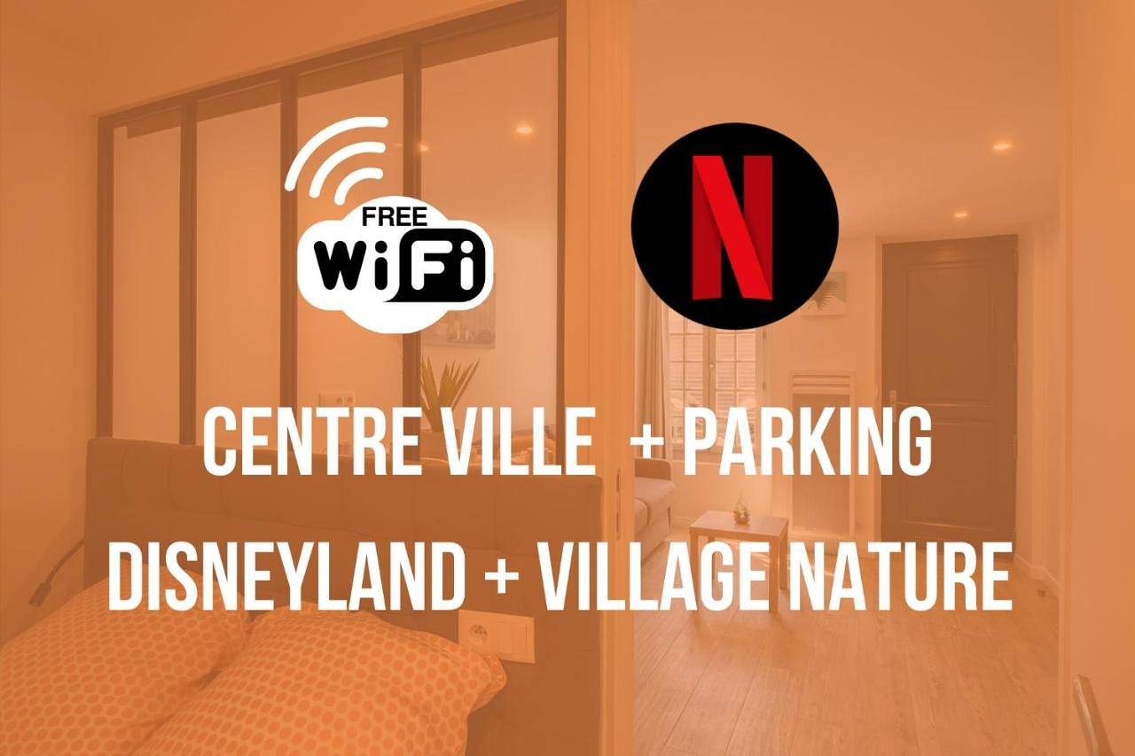 Appartement entier, Self Checkin Automatique - 9 min Disney - Le Zen - Cosyrenting in Villeneuve-le-Comte, Seine-et-Marne