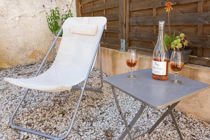 Casa rural 'Mas Du Cres Gîte' con terraza privada, jardín privado y wifi in Galargues, Costa mediterránea (Francia)