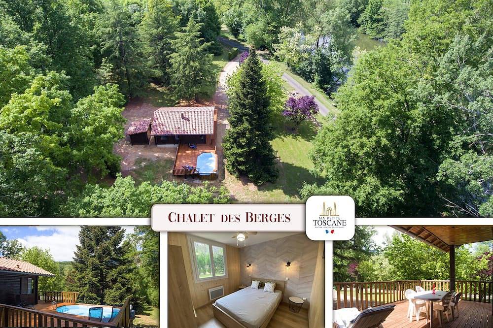 Chalet des Berges - Heated pool - Pontoon in Saint-Antonin-Noble-Val, Macizo Central