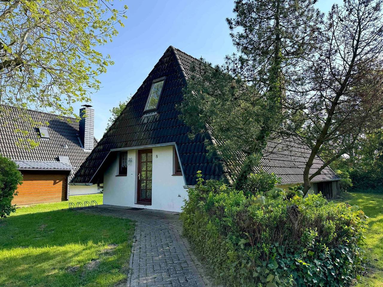 Ferienhaus "Nordwind" im Grünen, 500 m bis zum Meer, Hunde willkommen in Dorum-Neufeld, Dorum