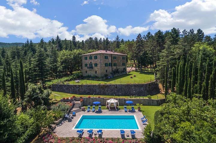 Villa für 12 Personen, mit Whirlpool und Garten sowie Balkon - 1