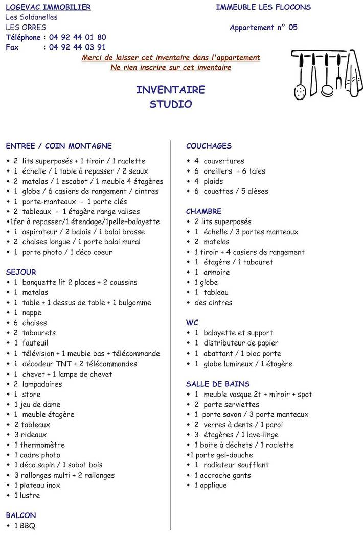 Chalet pour 6 personnes, avec balcon à Les Orres