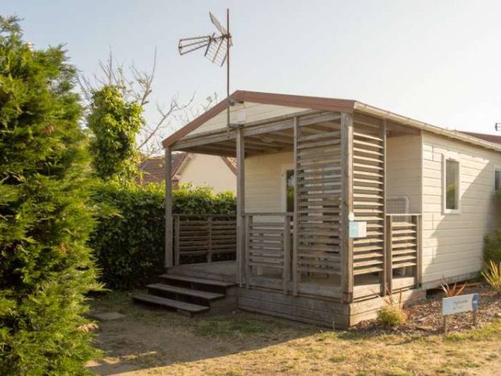 Chalet pour 2 personnes, avec terrasse, animaux acceptés