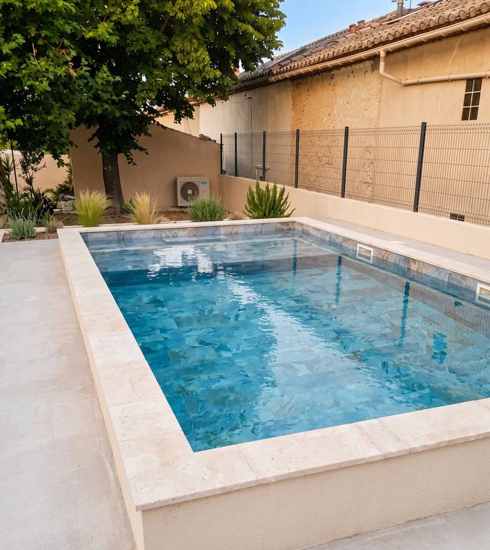 Maison de vacances pour 4 personnes, avec piscine ainsi que terrasse et jardin - 1