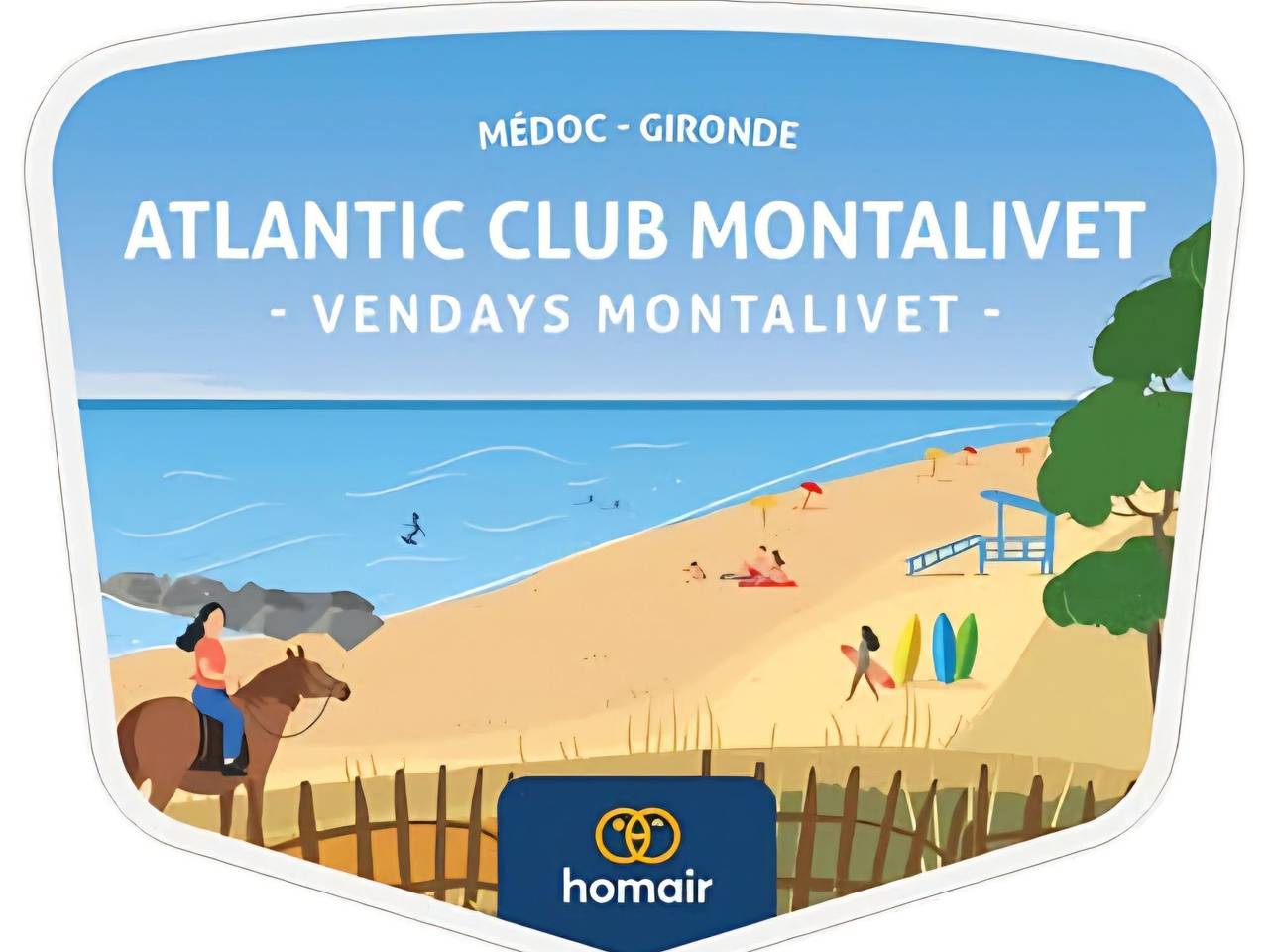 Apartamento entero, Mobil-home tout confort Camping 5 à Montalivet in Vendays-Montalivet, Lesparre-Médoc region