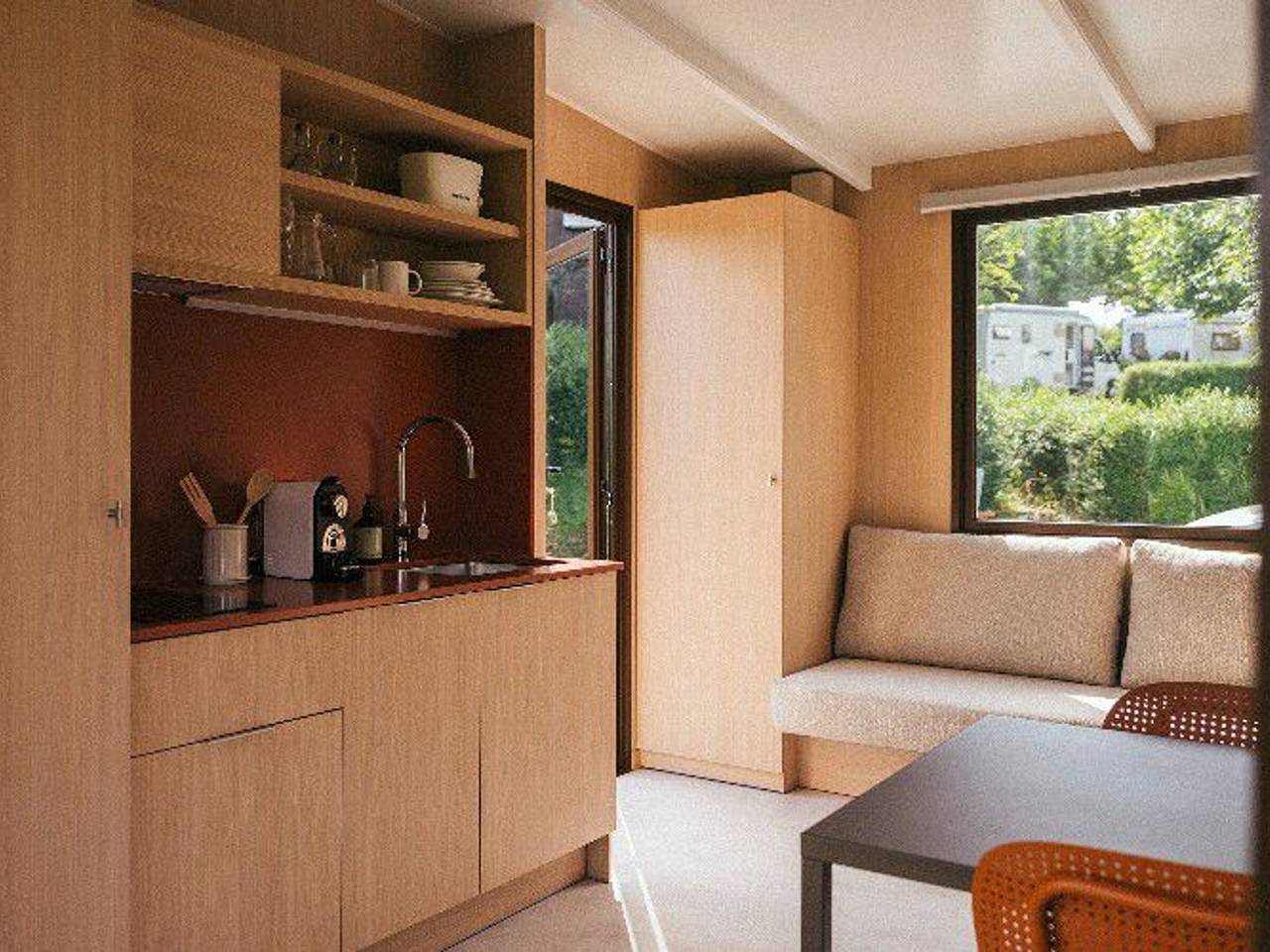 Mobil home avec terrasse à San Sebastián in San Sebastian, Côte Basque (Espagne)