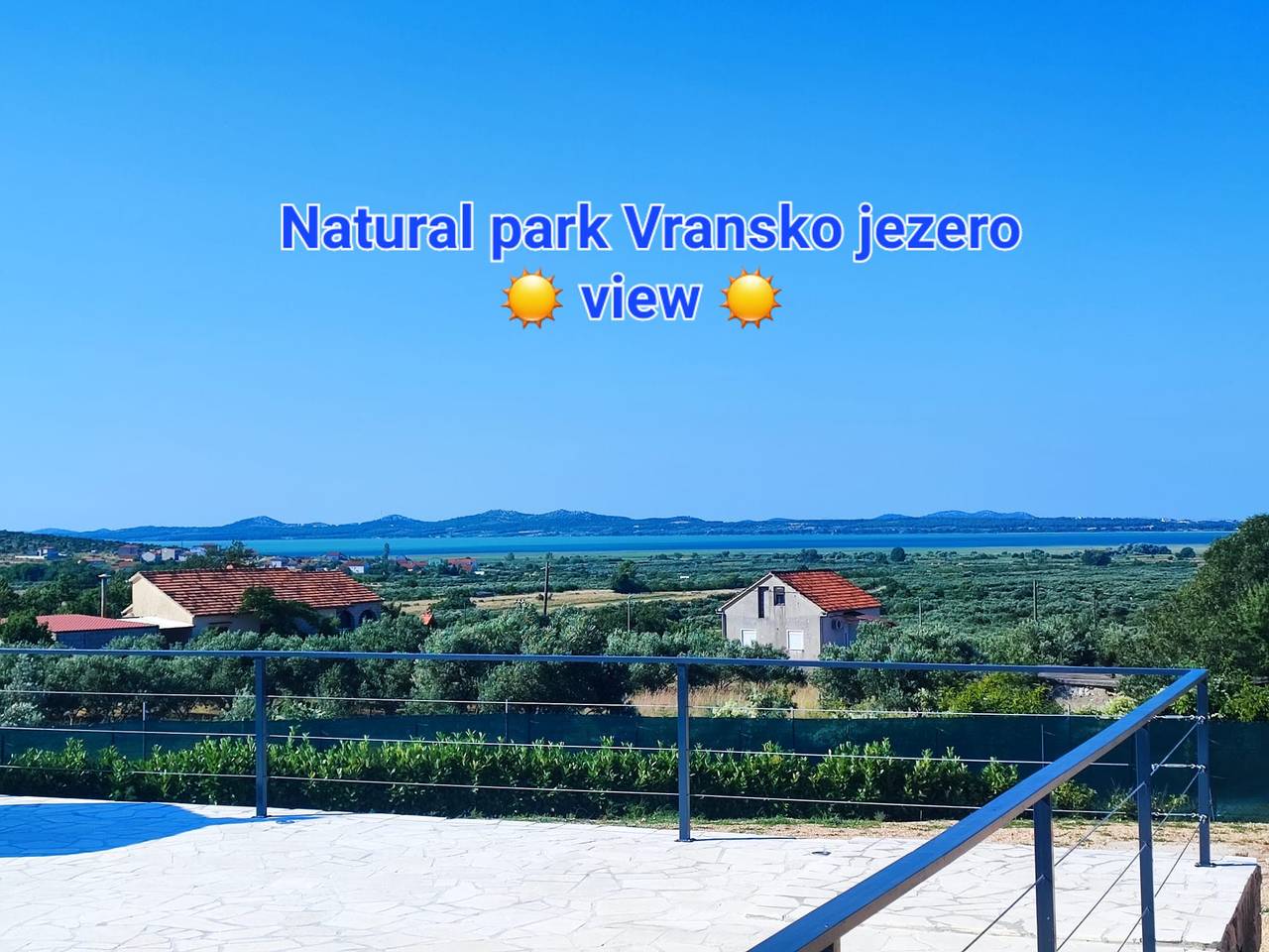 Holiday Home A&M with pool and lakeview in Pakostane, Zadar