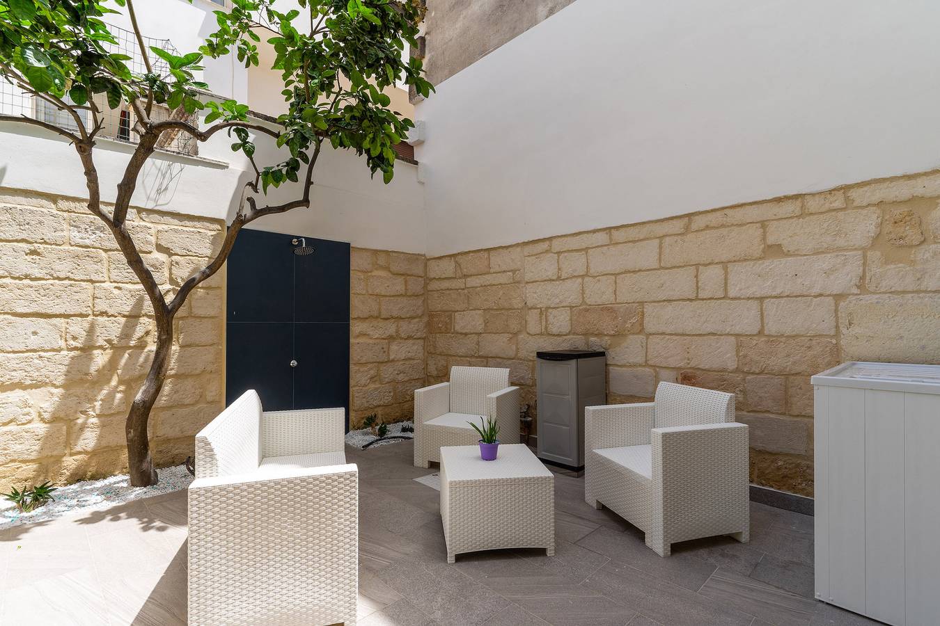 Gästehaus für 7 Personen mit Balkon in Porto Cesareo, Golf von Tarent