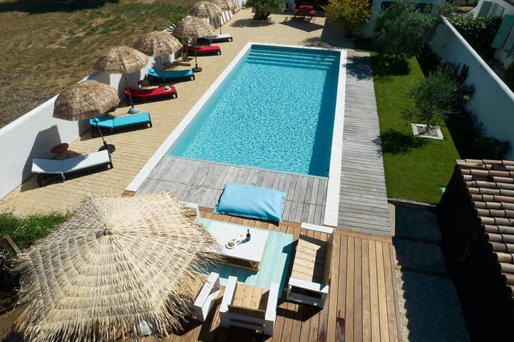 Location de vacances pour 8 personnes, avec terrasse ainsi que piscine et jardin à Sainte-Marie-de-Ré - 3