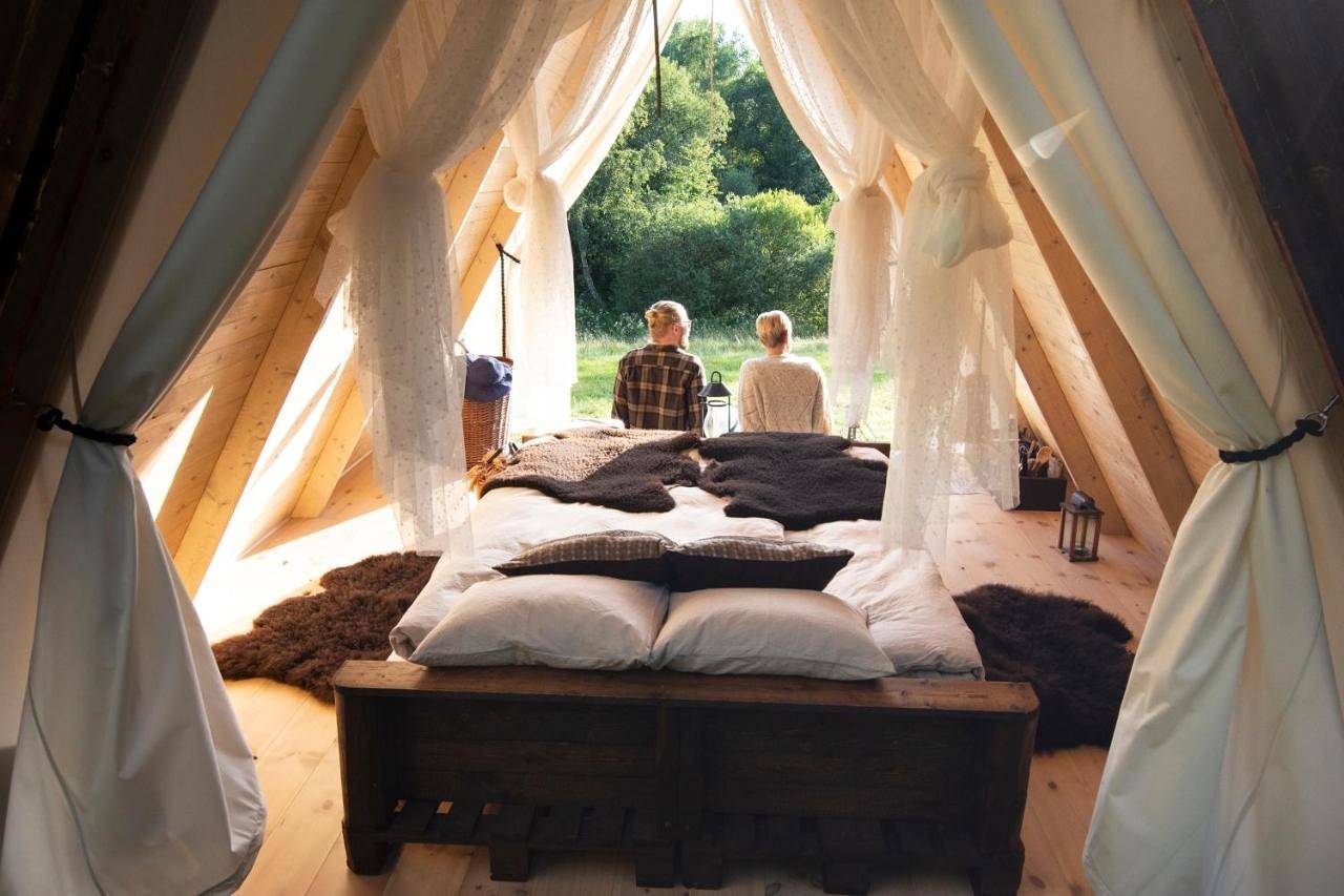 Sandfallet Glamping in Laholm, Halland