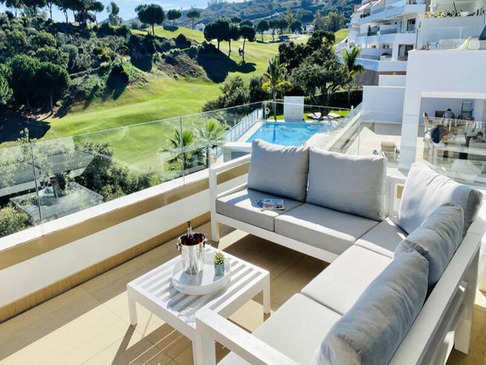Location de vacances pour 6 personnes, avec terrasse et piscine, adapté aux familles dans La Cala Golf