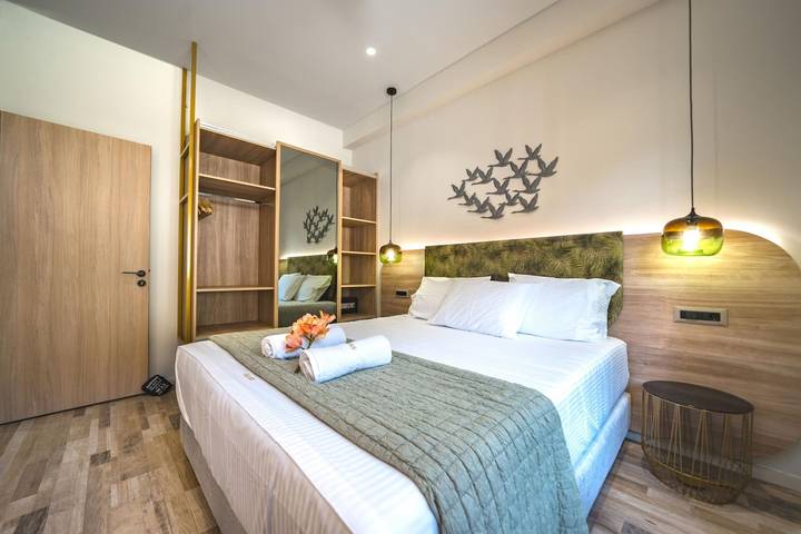 Holiday rental for 4 people, with balcony and garden in Heraklion