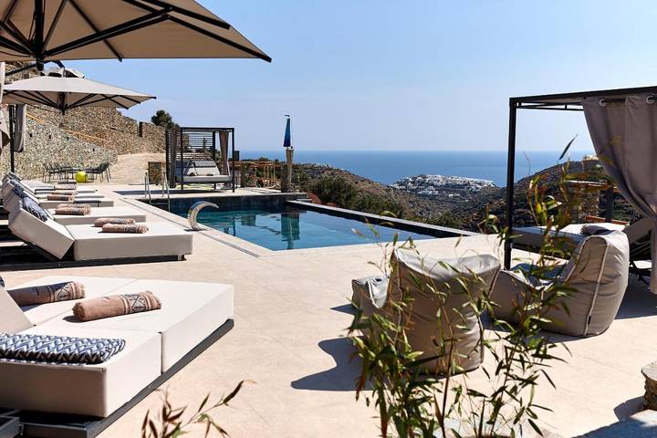 Hôtel pour 2 personnes, avec terrasse et piscine dans Sifnos - 3