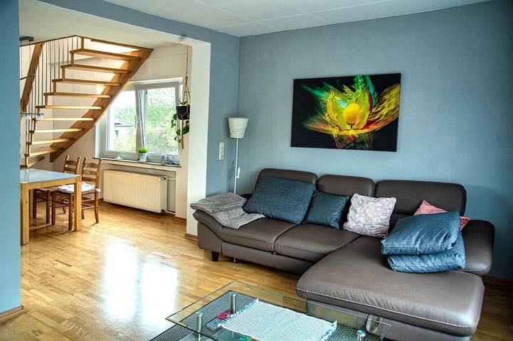 Ferienwohnung für 3 Personen, mit Balkon und Ausblick in Fuldabrück