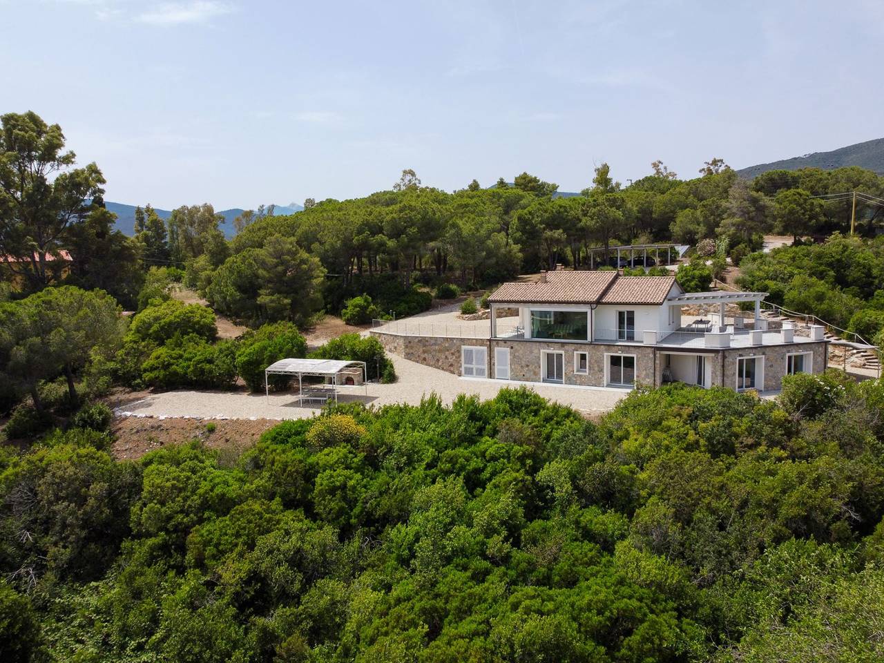 Ferienhaus für 8 Personen mit Garten in Lacona, Elba