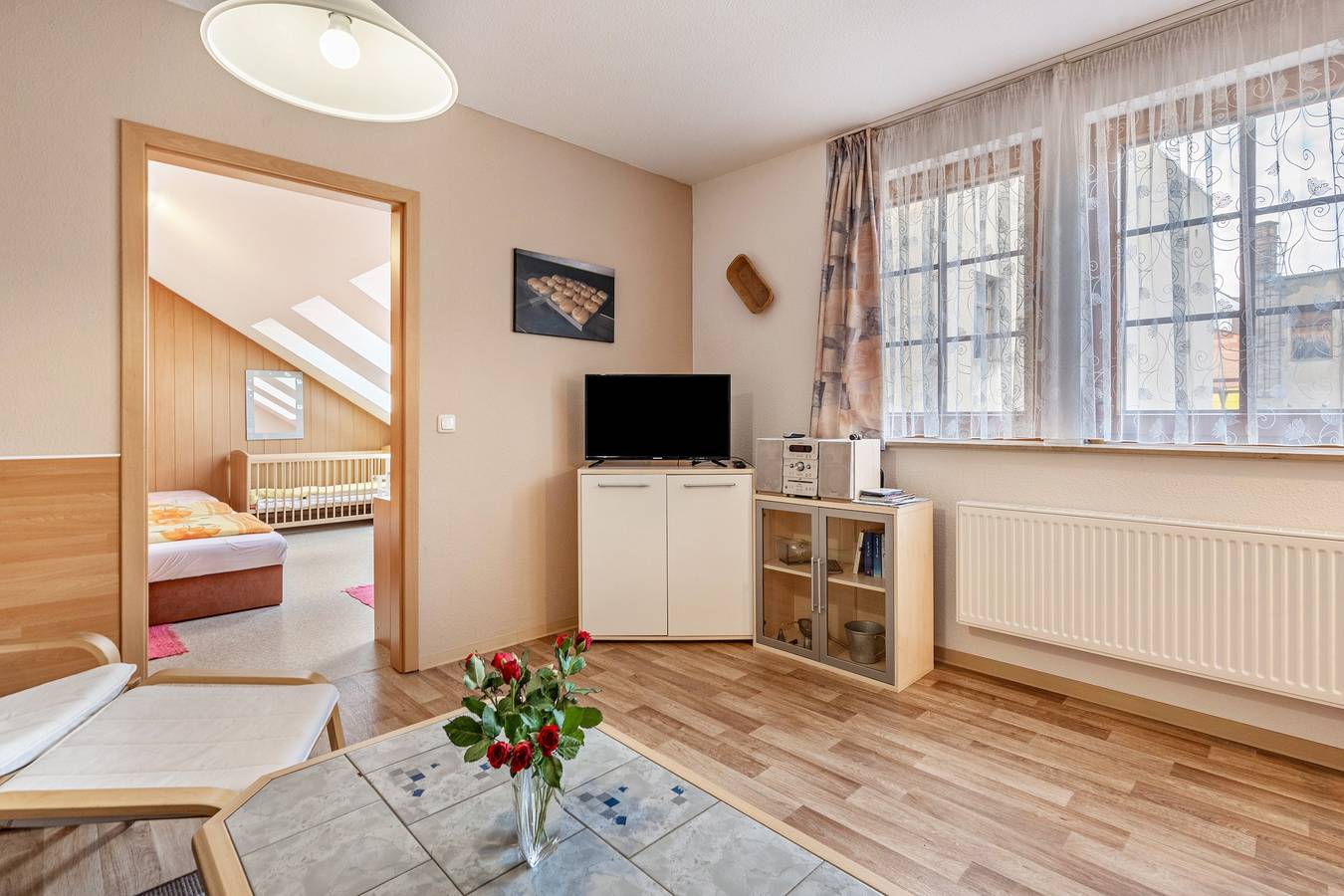 Entire apartment, Apartment 'Ufert' with Wi-Fi in Meißen, Region Meissen