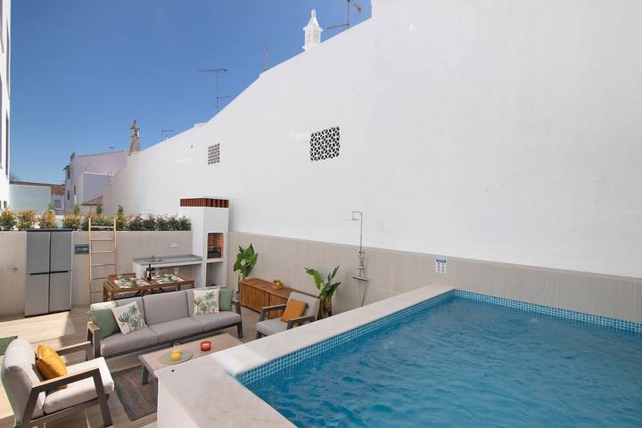 Casa de férias para 6 pessoas, com varanda, com animais de estimação em Tavira