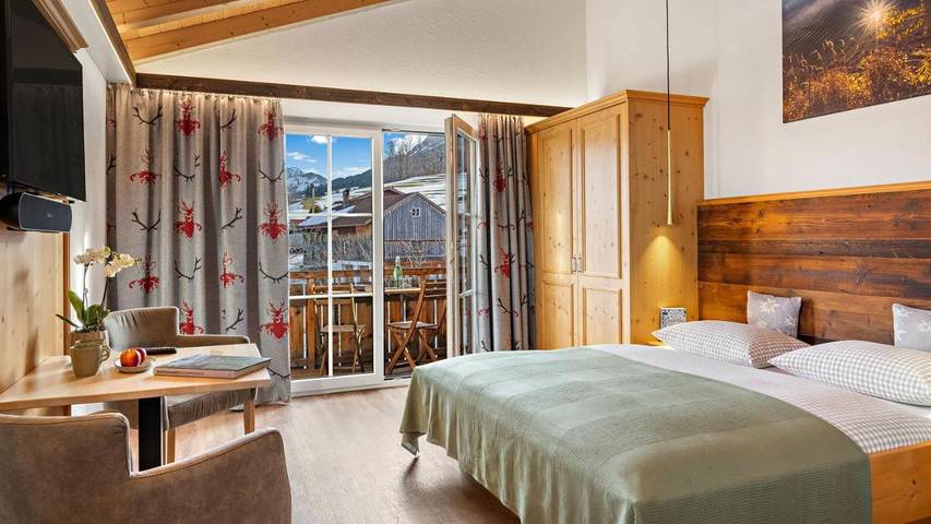 Hotel für 2 Personen, mit Terrasse und Garten sowie Sauna und Ausblick