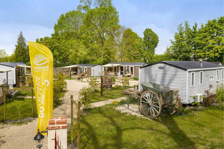 Camping pour 4 personnes, avec piscine ainsi que terrasse et jardin, animaux acceptés dans le Loir-et-Cher - 4