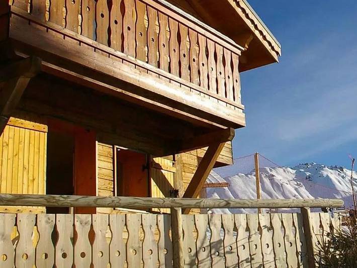 Gîte pour 9 personnes, avec Balcon dans Plagne Soleil