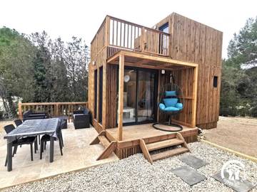 Gîte pour 2 personnes, avec jardin ainsi que terrasse et piscine dans l' Hérault
