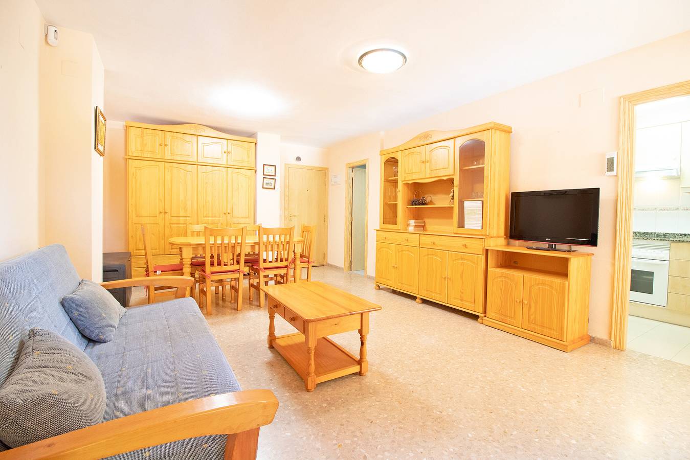Apartamento entero, Global Vacacional: Apartamento con piscina en Residencial Brezo in Canet de Berenguer, Costa de Valencia
