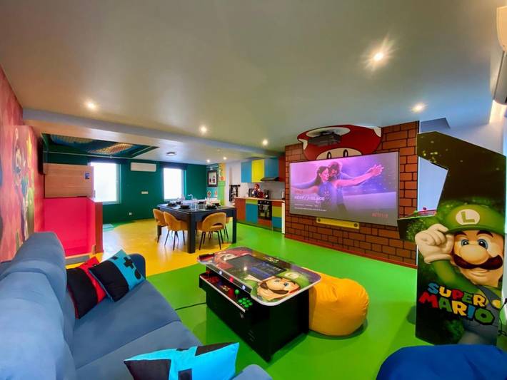 Gîte pour 6 personnes, avec sauna et jacuzzi à Courcelles (Hainaut)